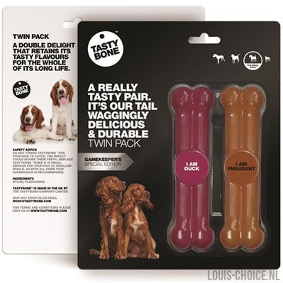 Tasty Bone Twinpack Duck / Pheasant-TASTY BONE-Louis Choice