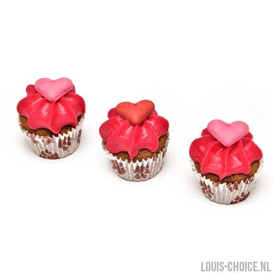 The Barkin Bakery I Woof You Valentine Mini Iced Woofins Trio Assorti-THE BARKIN BAKERY-Louis Choice