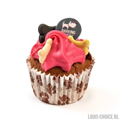 The Barking Bakery Vanilla Woofin Met Roze Glazuur-THE BARKING BAKERY-Louis Choice