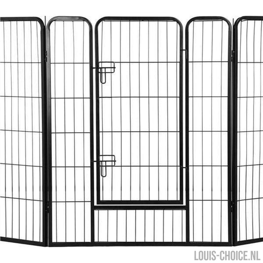 Topmast Premium Puppyren - Zwart Gecoat - Diverse hoogtes-Topmast-Louis Choice