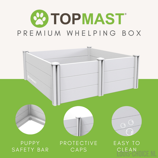 Topmast Werpkist - Kunststof - Zonder Uitloopren - Diverse Maten-Topmast-Louis Choice