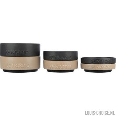 Trixie Be Nordic Voerbak Hond Keramiek / Rubber Taupe-TRIXIE-Louis Choice