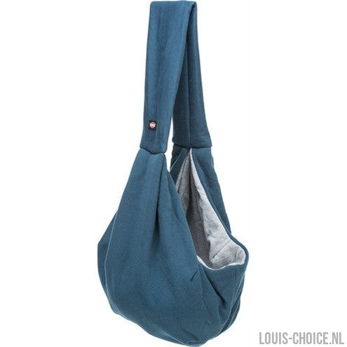 Trixie Draagtas Buikdrager Sling Blauw / Grijs-TRIXIE-Louis Choice