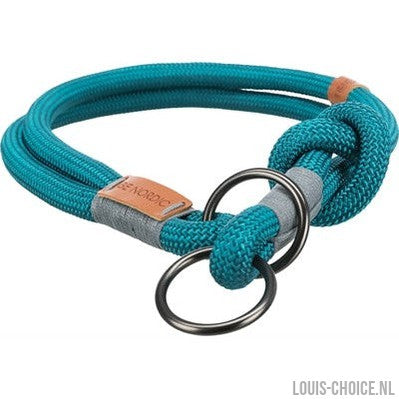 Trixie Halsband Hond Be Nordic Halfslip Petrol / Lichtgrijs-TRIXIE-Louis Choice