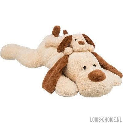 Trixie Hond Benny Pluche Beige / Bruin-TRIXIE-Louis Choice