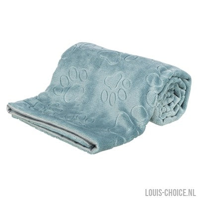 Trixie Hondendeken Barry Softpluche Blauw / Grijs-TRIXIE-Louis Choice