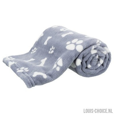 Trixie Hondendeken Kenny Fleece Bot / Pootjes Blauw-TRIXIE-Louis Choice