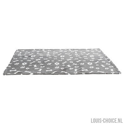 Trixie Hondendeken Kenny Fleece Bot / Pootjes Grijs-TRIXIE-Louis Choice