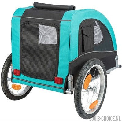 Trixie Hondenfietskar Limited Edition Zwart / Turquoise-TRIXIE-Louis Choice