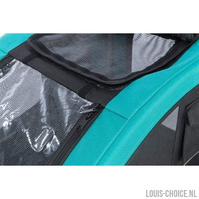 Trixie Hondenfietskar Limited Edition Zwart / Turquoise-TRIXIE-Louis Choice