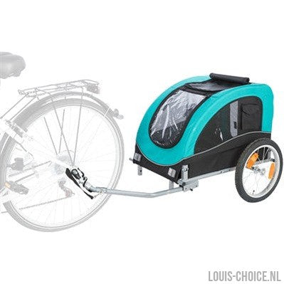 Trixie Hondenfietskar Limited Edition Zwart / Turquoise-TRIXIE-Louis Choice