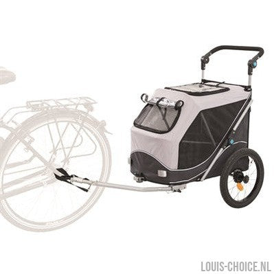 Trixie Hondenfietskar Opvouwbaar Grijs-TRIXIE-Louis Choice