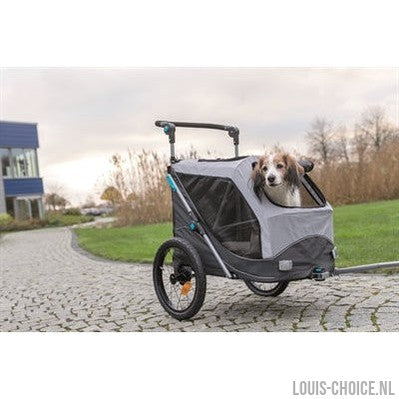 Trixie Hondenfietskar Opvouwbaar Grijs-TRIXIE-Louis Choice