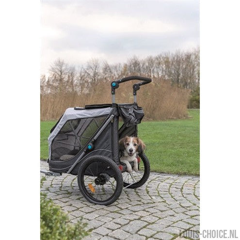 Trixie Hondenfietskar Opvouwbaar Grijs-TRIXIE-Louis Choice