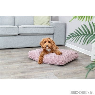 Trixie Hondenkussen Loki Gerecycled Hoekig Roze-TRIXIE-Louis Choice