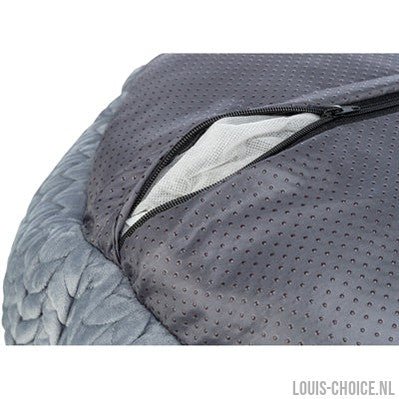 Trixie Hondenmand Livia Rond Grijs-TRIXIE-Louis Choice