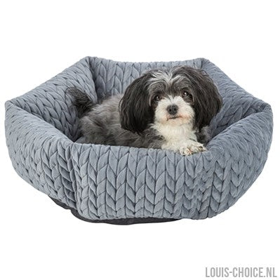 Trixie Hondenmand Livia Rond Grijs-TRIXIE-Louis Choice