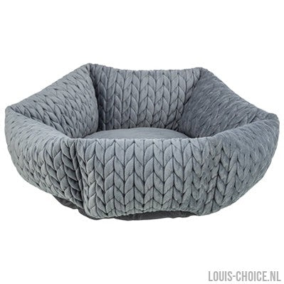 Trixie Hondenmand Livia Rond Grijs-TRIXIE-Louis Choice