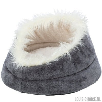 Trixie Hondenmand Minou Rond Soft Edition Grijs / Lichtgrijs-TRIXIE-Louis Choice