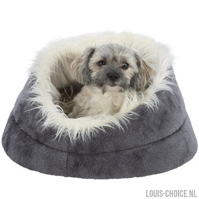 Trixie Hondenmand Minou Rond Soft Edition Grijs / Lichtgrijs-TRIXIE-Louis Choice