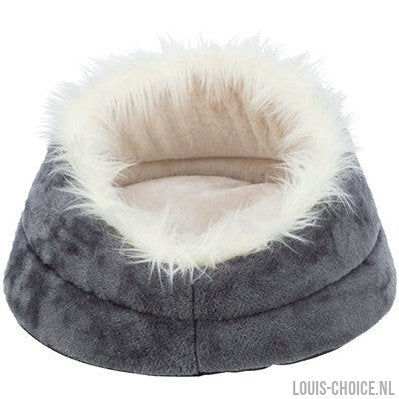 Trixie Hondenmand Minou Rond Soft Edition Grijs / Lichtgrijs-TRIXIE-Louis Choice