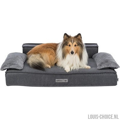 Trixie Hondenmand Sofa Liano Rechthoek Grijs-TRIXIE-Louis Choice