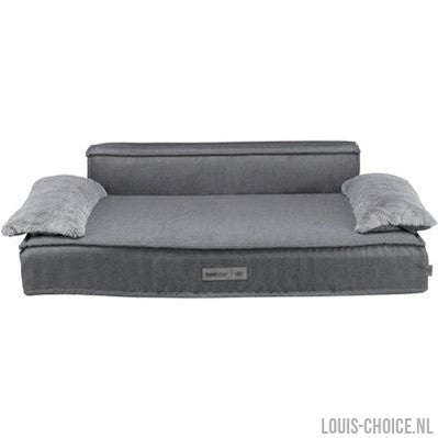 Trixie Hondenmand Sofa Liano Rechthoek Grijs-TRIXIE-Louis Choice
