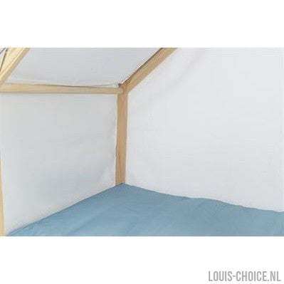 Trixie Hondenmand Tent Lias Hout Zand / Blauw-TRIXIE-Louis Choice