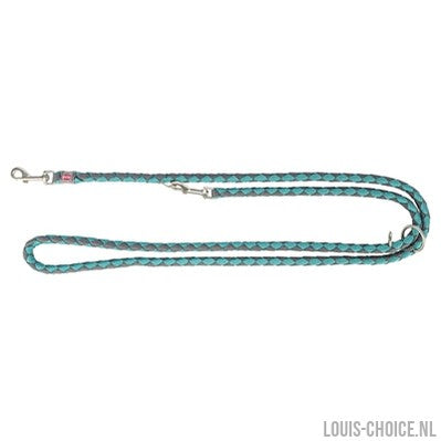 Trixie Hondenriem Cavo Verstelbaar Aqua / Grafiet Grijs-TRIXIE-Louis Choice