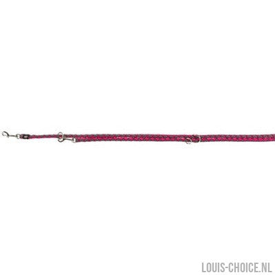 Trixie Hondenriem Cavo Verstelbaar Fuchsia / Grijs-TRIXIE-Louis Choice