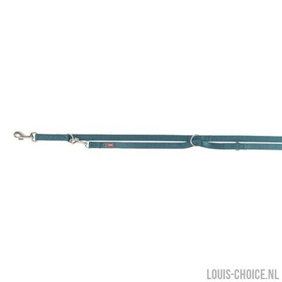 Trixie Hondenriem Premium Verstelbaar Petrol Blauw-TRIXIE-Louis Choice