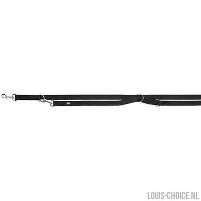 Trixie Hondenriem Premium Verstelbaar Zwart-TRIXIE-Louis Choice