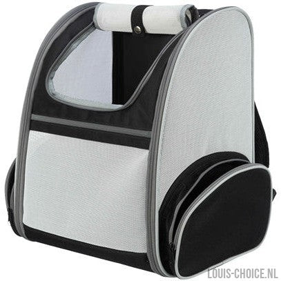 Trixie Hondentas Rugtas Chloe Lichtgrijs / Zwart-TRIXIE-Louis Choice