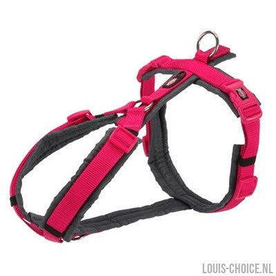 Trixie Hondentuig Premium Trekking Fuchsia / Grijs-TRIXIE-Louis Choice