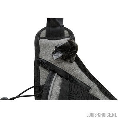 Trixie Joggingriem Met Lijn Grijs / Zwart-TRIXIE-Louis Choice