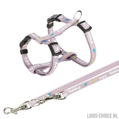 Trixie Junior Puppytuig Met Riem Lila-TRIXIE-Louis Choice