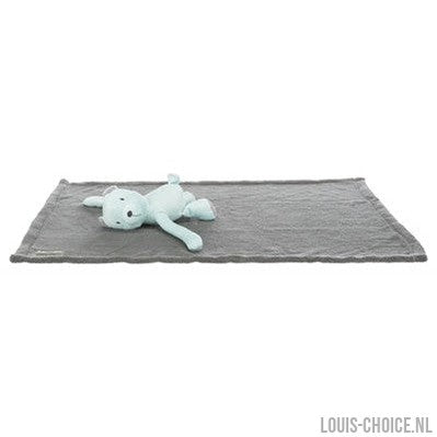 Trixie Junior Speelset Deken En Beer Grijs / Mintgroen-TRIXIE-Louis Choice