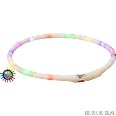 Trixie Lichtgevende Halsband Hond Usb Siliconen Oplaadbaar Meerkleurig-TRIXIE-Louis Choice