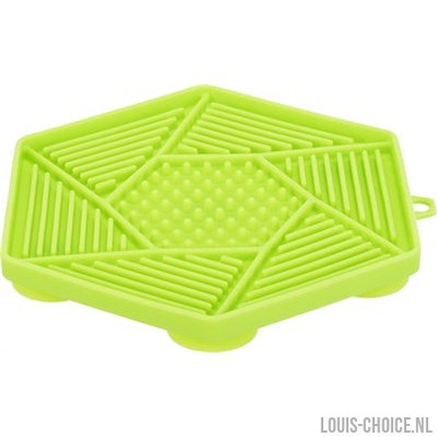 Trixie Lick'n'snack Mat Met Zuignappen Siliconen Groen-TRIXIE-Louis Choice