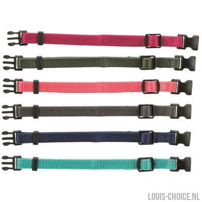 Trixie Puppy Halsbandset Fuchsia/Grafiet/Indigo/Bosgroen/Koraal-TRIXIE-Louis Choice