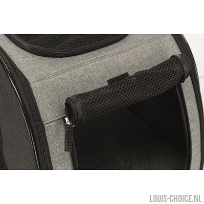 Trixie Reismand Trolley Zwart / Lichtgrijs-TRIXIE-Louis Choice
