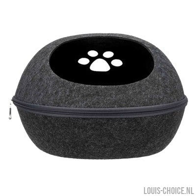Trixie Relax Iglo Liva Antraciet-TRIXIE-Louis Choice