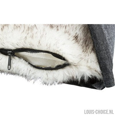 Trixie Schuilplaats Tipi Vilt Antraciet-TRIXIE-Louis Choice