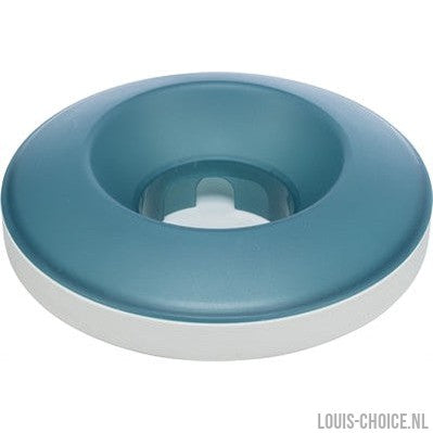 Trixie Slowfeeding Rocking Bowl Kunststof / Tpr Grijs / Blauw-TRIXIE-Louis Choice