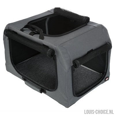 Trixie Soft Kennel Easy Reisbench Grijs-TRIXIE-Louis Choice