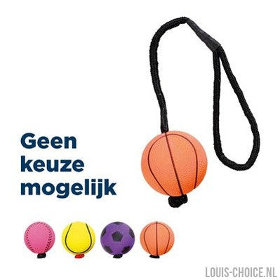 Trixie Sportbal Aan Touw Schuimrubber Drijvend Assorti-TRIXIE-Louis Choice