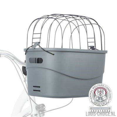 Trixie Stuur-Fietsmand Kunststof Grijs-TRIXIE-Louis Choice