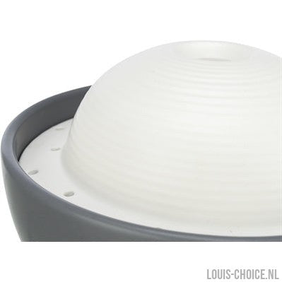 Trixie Vital Dome Drinkfontein Keramiek Grijs / Wit-TRIXIE-Louis Choice