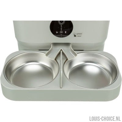 Trixie Voerbak / Drinkbak Dubbel Voor #24347 Kunststof / Rvs Wit-TRIXIE-Louis Choice