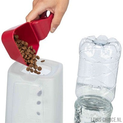 Trixie Voerdispenser En Waterdispenser Kunststof Grijs / Taupe-TRIXIE-Louis Choice